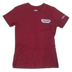 Star Wars Galaxy’s Edge T-Shirt Women’s M Red Black Spire Outpost Disney Parks